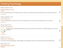 Tablet Screenshot of climbingpsych.com